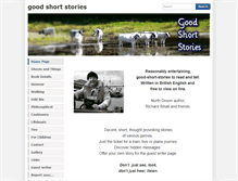 Tablet Screenshot of goodshortstories.net